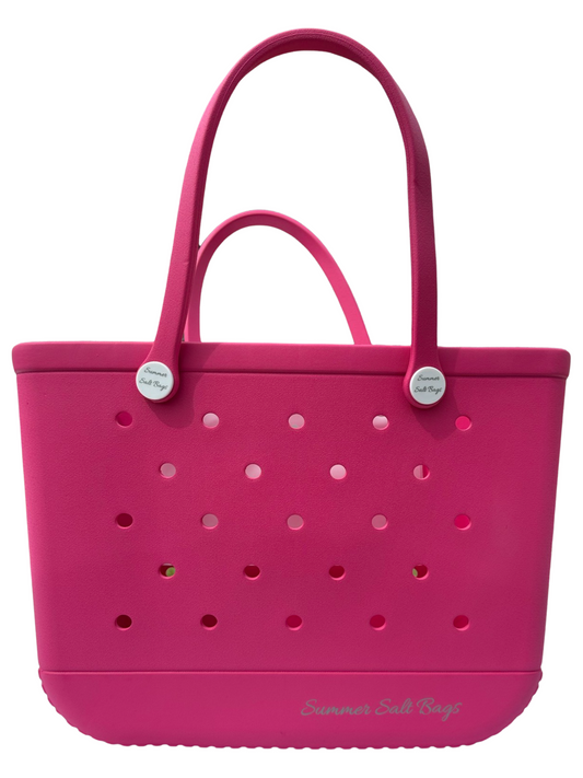 Large Bag in Bright Pink